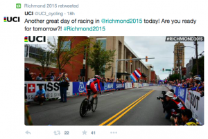 #Richmond2015: Tracking UCI's Marketing 1