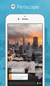 Mobile image of Periscope city skyline.